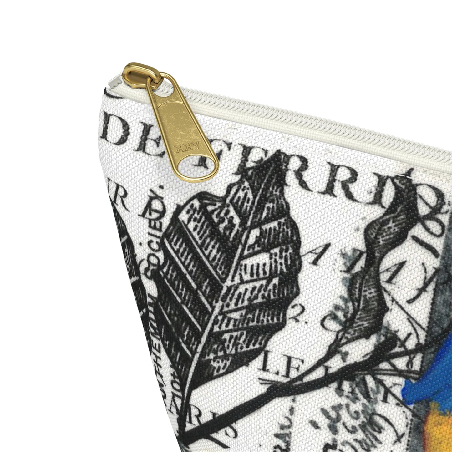 Creativity Is Accessory Pouch - Perfect for Travel, Makeup, & Gifts; Floral & Nature Design
