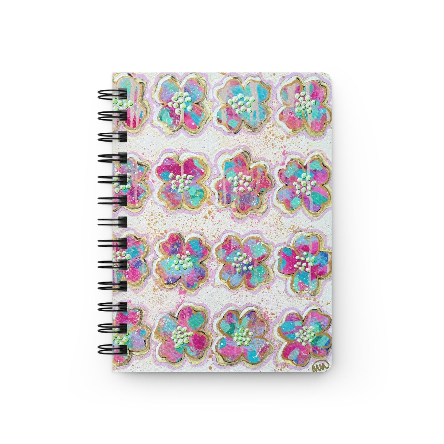 Dogwood Blossom Redux Spiral Bound Journal