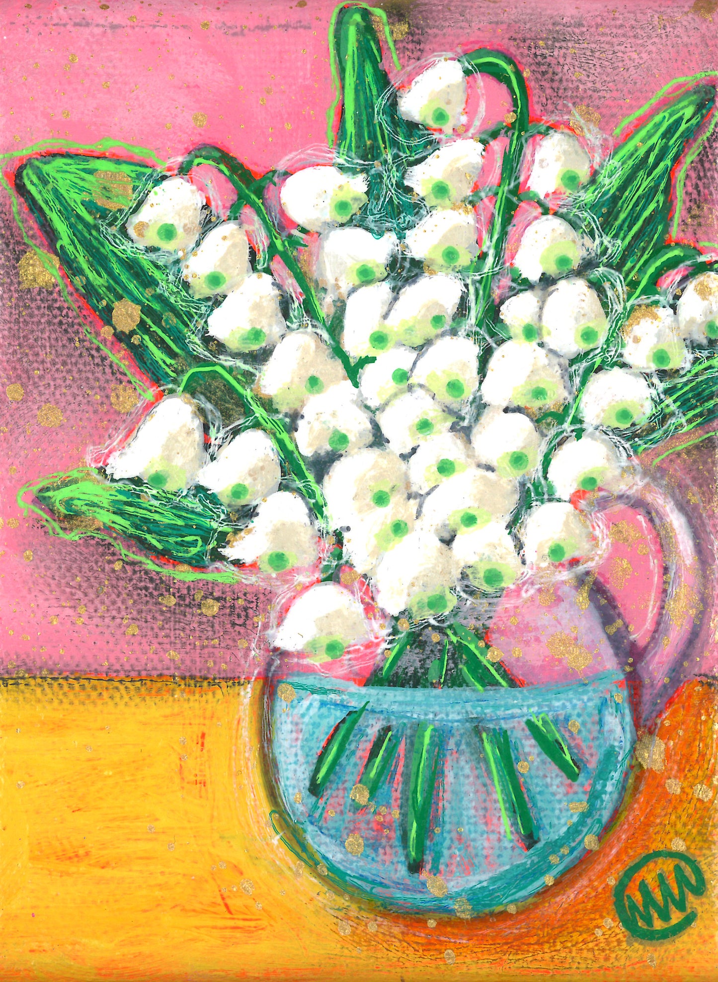 Mini Floral ~ Day One ~ Lily of the Valley