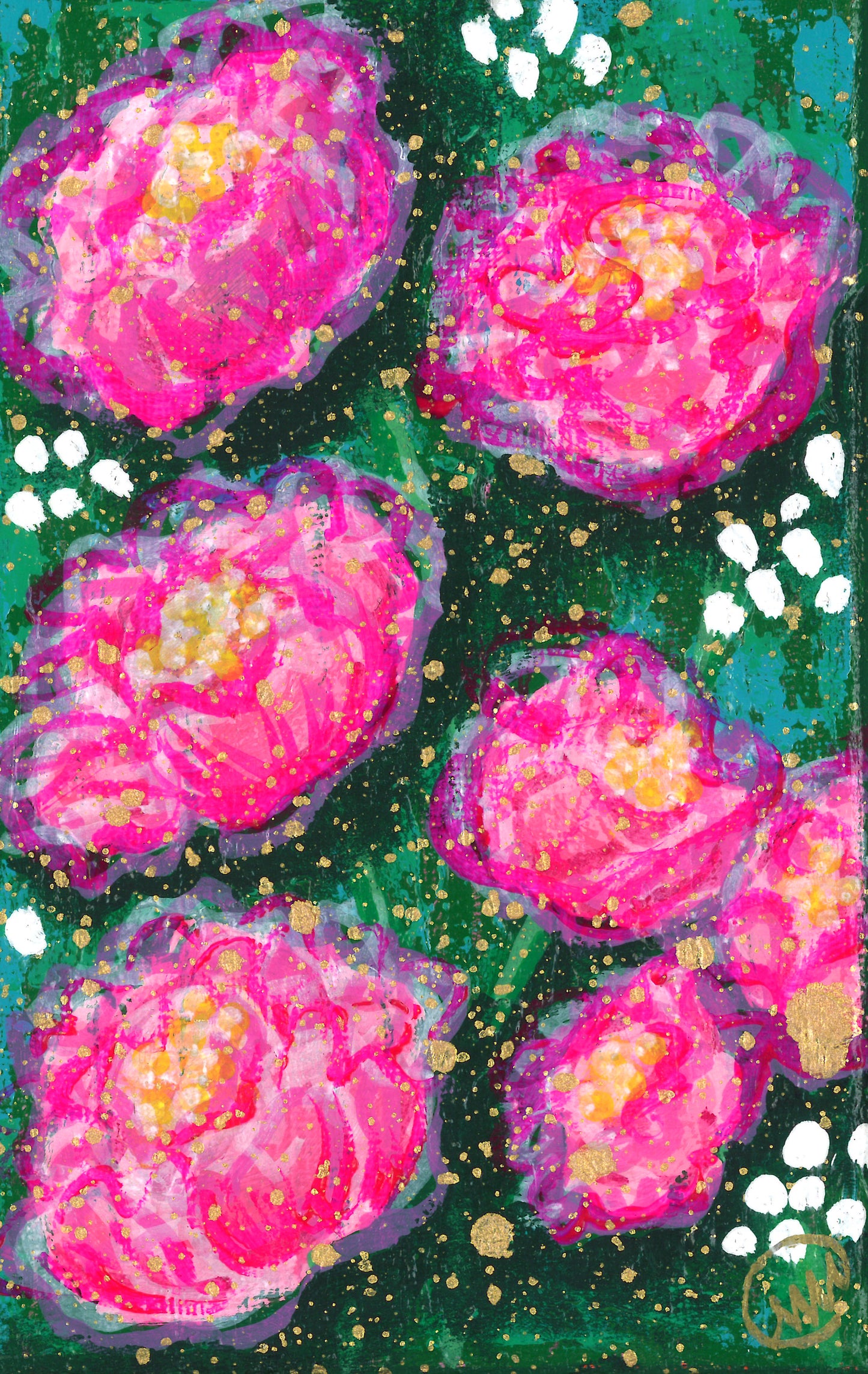 Mini Floral ~ Day Eight ~ Peonies