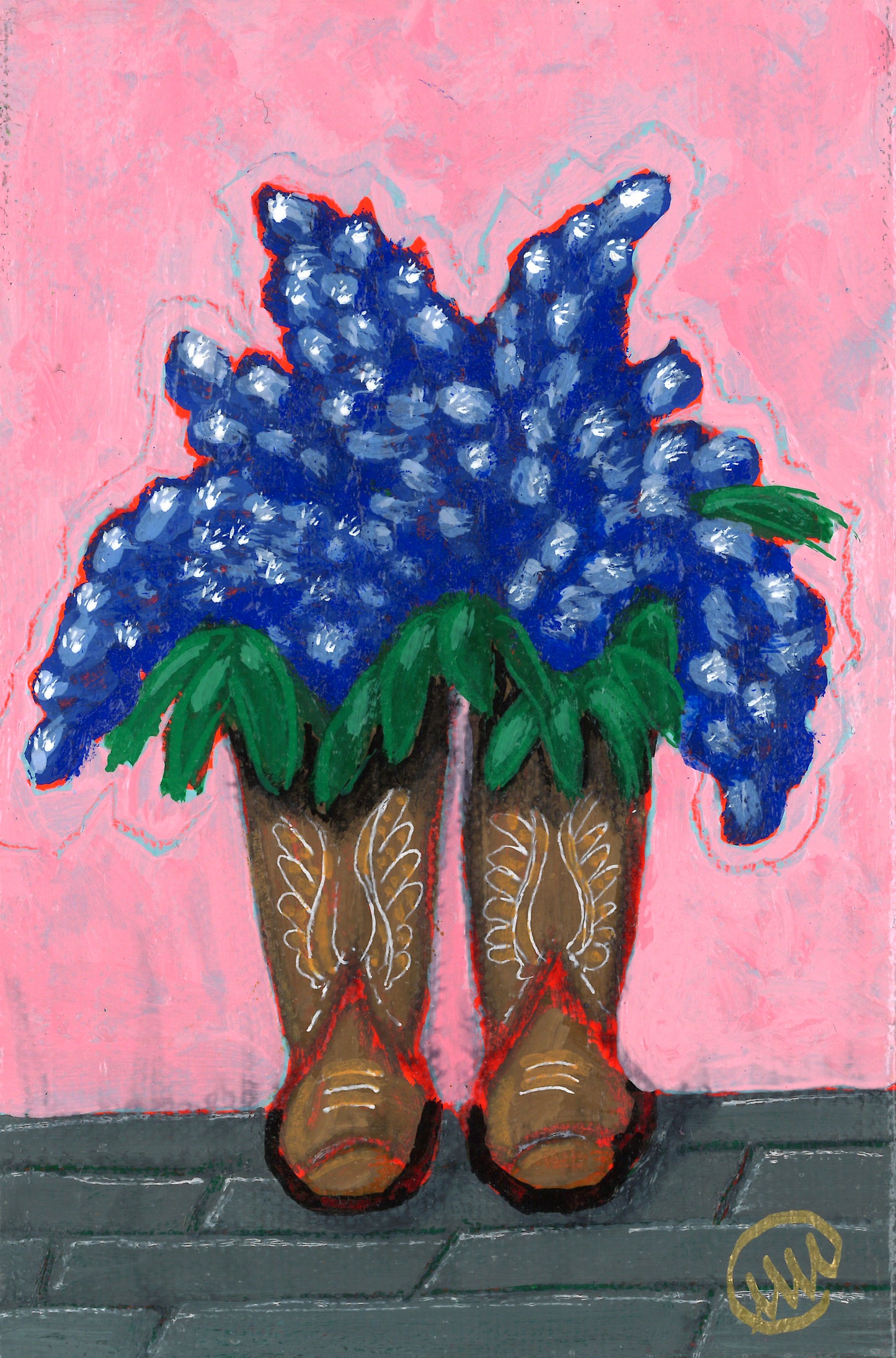 Mini Floral ~ Texas Bluebonnets