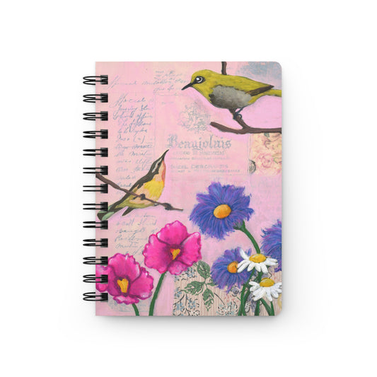 Beaujolais Banter Spiral Bound Journal