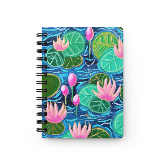 Waterlily Wonder Spiral Bound Journal