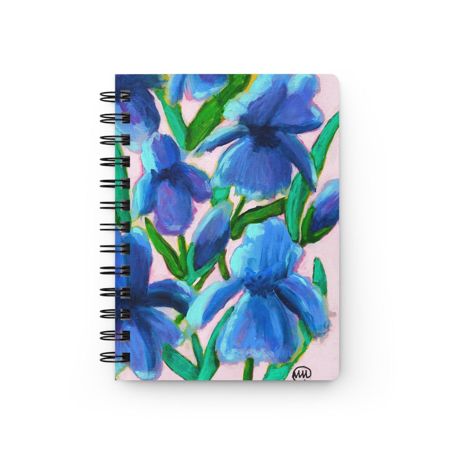 Irises Spiral Bound Journal