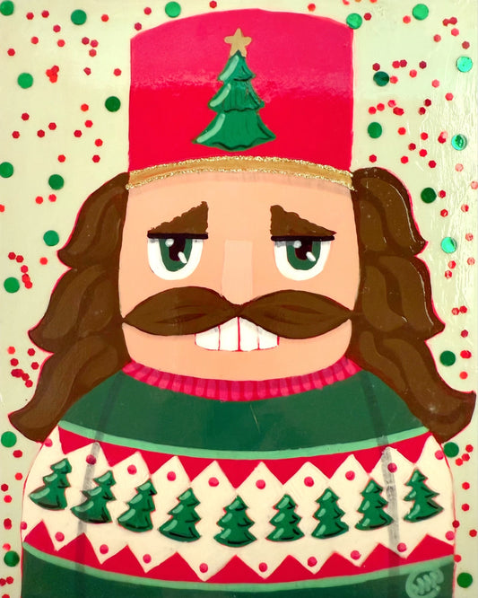 Christmas Tree Sweater Nutcracker ~ Ugly Christmas Sweater Collection