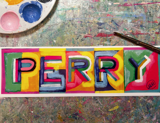 Perry Bumper Sticker