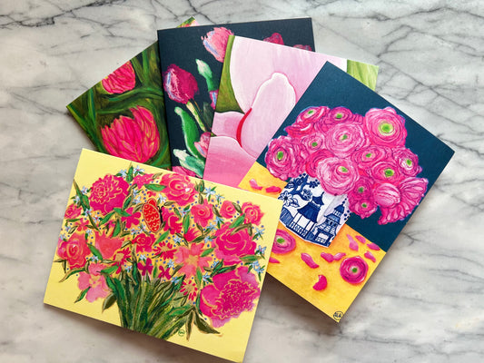 Joyful Blooms Notecard Set