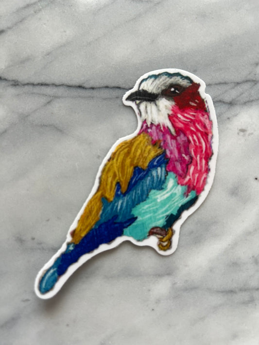 Vanity Fair Bird Sticker