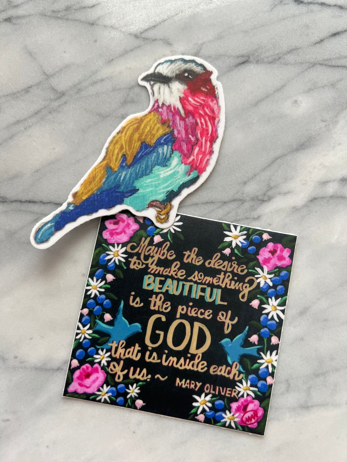 Vanity Fair Bird Sticker