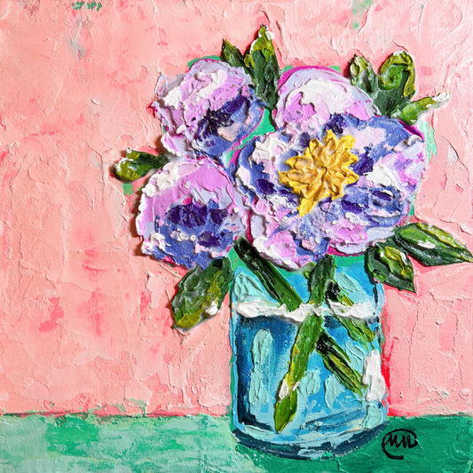 Purple Peonies